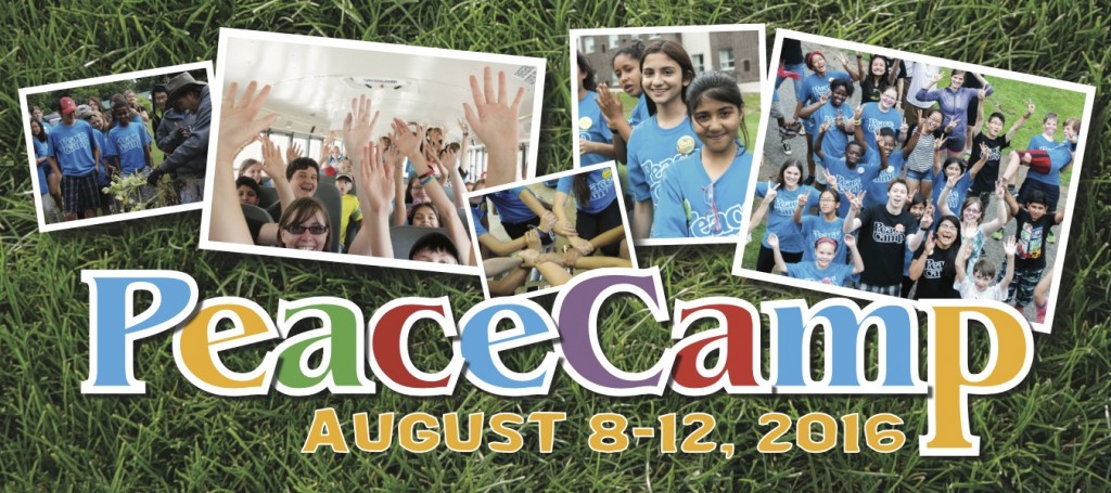 PeaceCamp, August 8-12, 2016