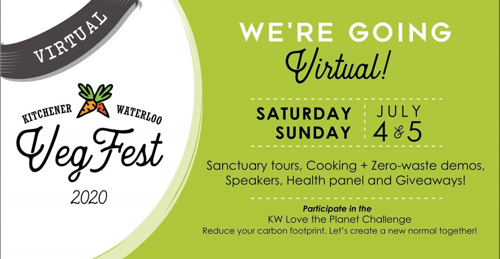 KW Vegfest 2020 | We're Going Virtual! | Saturday 4 July 2020 | Sunday 5 July 2020