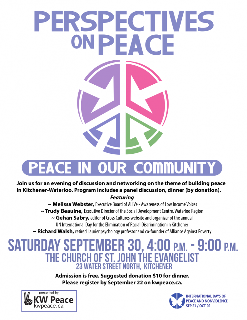 Perspectives on Peace | Peace in our Community